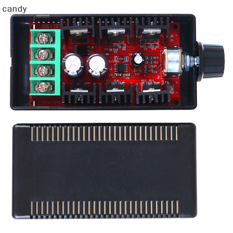 Ndy 12V 24V 48V 2000W MAX 10-50V 40A DC มอเตอร์ควบคุมความเร็ว PWM HHO RC Controller เอ็นเอ็น