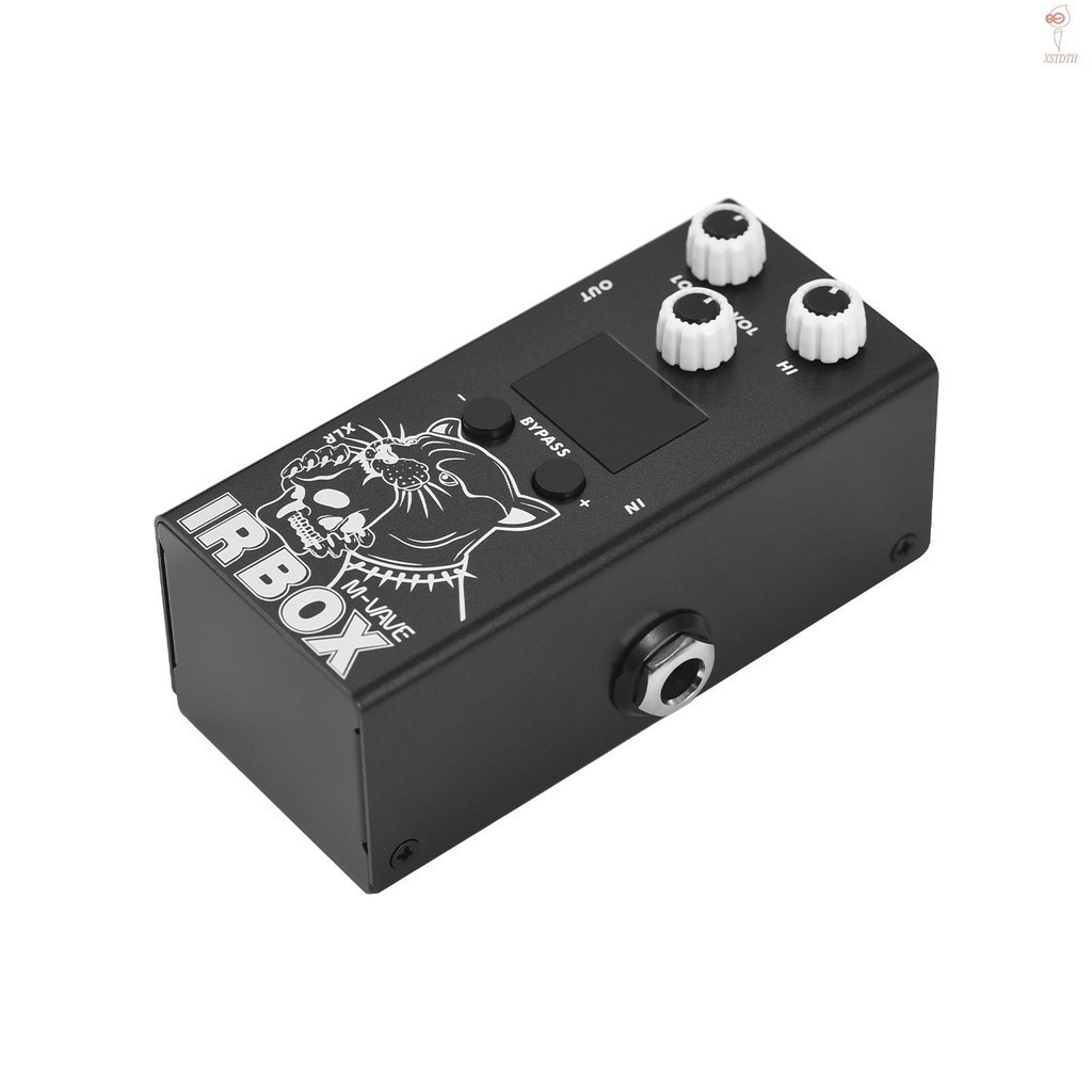 [XSTH] M-vave กีตาร์ IR Box Effects Pedal พร้อม IR Cab Impulse Response ตู้ลําโพงจําลอง XLR พอร์ตเอา