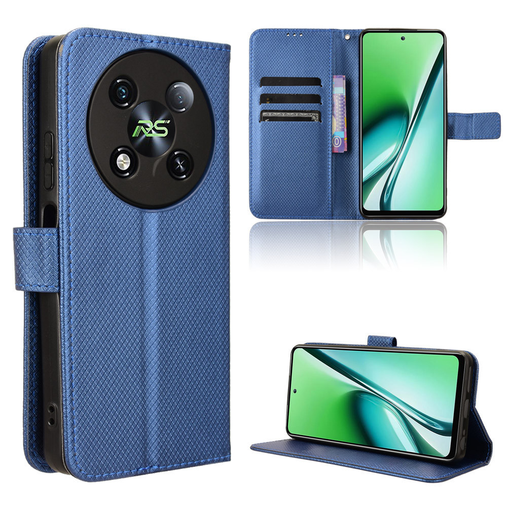 Flip Case itel RS4 Case Wallet PU Leather Back Cover Phone Casing itel RS4 Cover