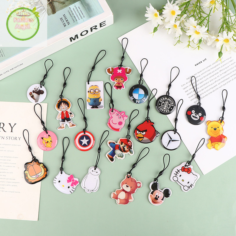 Fashionangel 1 PC กันน้ํา 125khz ID Rewritable Clone Copy RFID Blank Card Tag Key Fobs VN