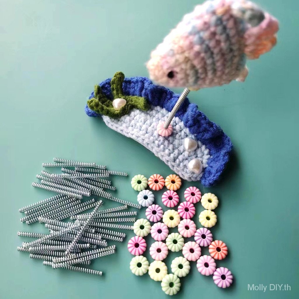 พร้อมสต็อก✨Hokey Pokey ฐานฤดูใบไม ้ ผลิ DIY Handmade Girl Princess Shake Hairpins/Hairbands เครื ่ อ