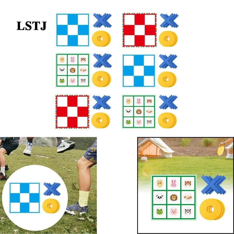 [Lstjj] Toe Game Fun Teaser XO Chess Game Funny XO Toy for Indoor Party Favor Families Holiday Gift