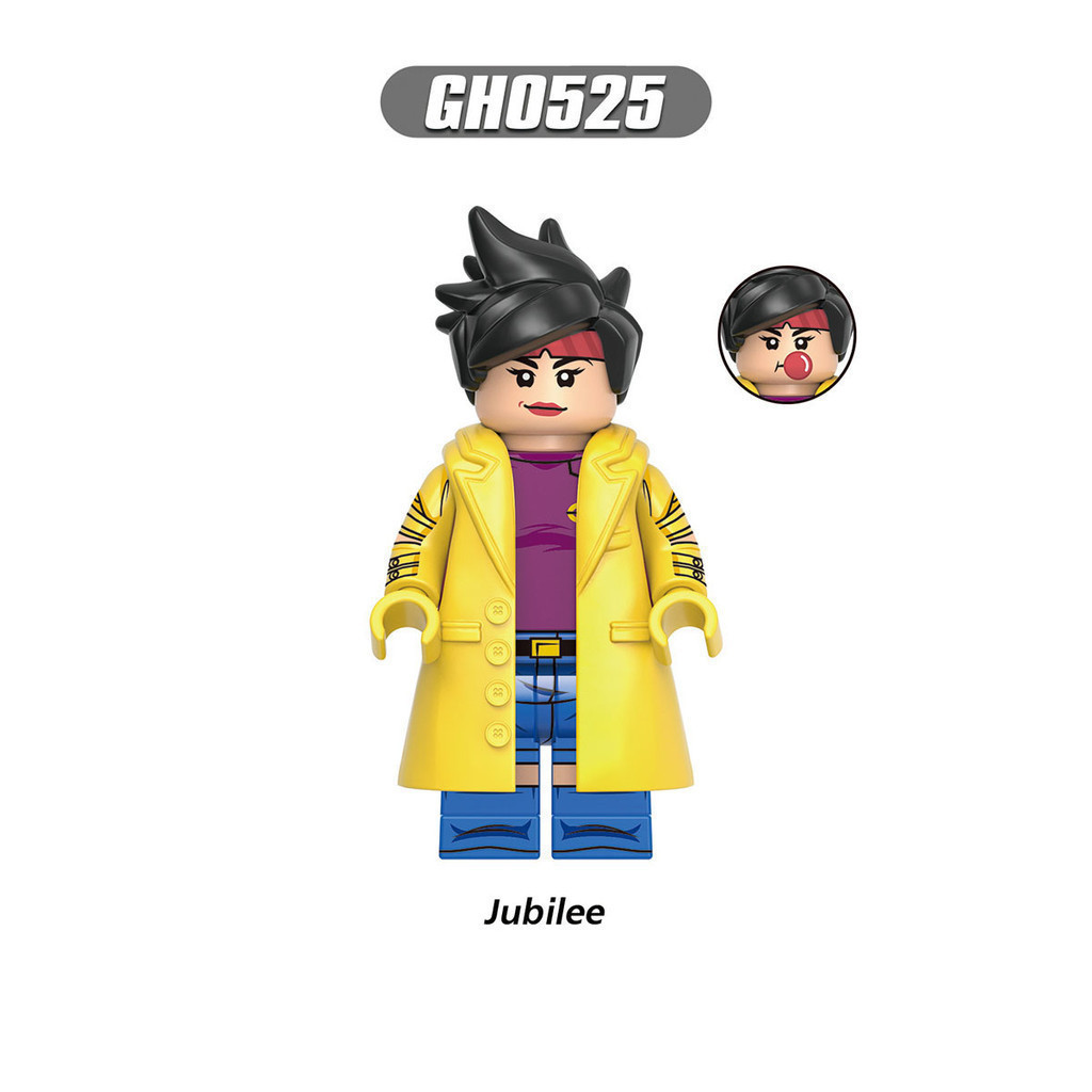 เด็กประกอบอาคารบล็อกซูเปอร์ฮีโร่เหล็ก Wolfminifigures ของเล่นเด็กรุ่น DOLL
