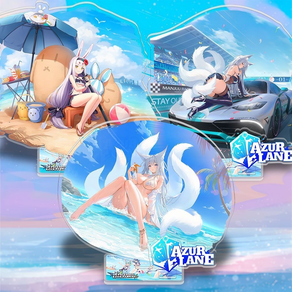 Azur Lane เครื่องประดับสินค้าสองมิติขาตั้ง 15 ซม.HD กระดานอะคริลิค 561-600