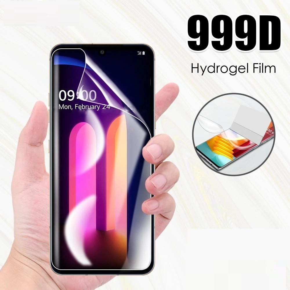 LGW11 LGW30 LGW30Pro LGW31 LGVelvet 999D HD Clear Soft Hydrogel ฟิล์มสําหรับ LG W31 Plus W30 Pro กํา
