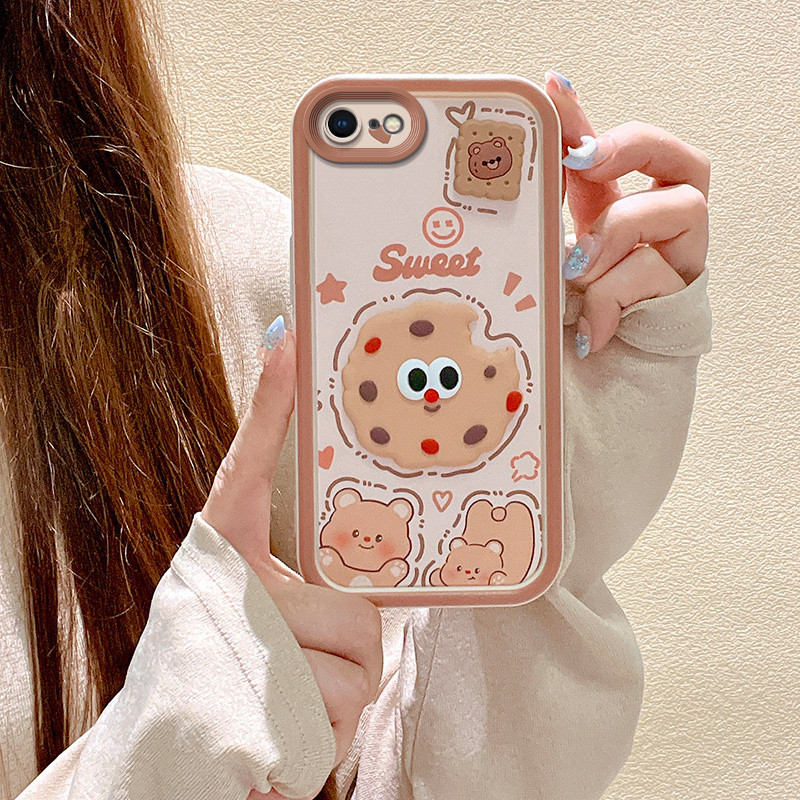 เคส iPhone 5 5S 6 6S 7 8 PLUS SE2020 SE2022 ของเล่นตุ๊กตาน่ารักกรณีโทรศัพท์ป้องกันการตก - รูปที่ 4