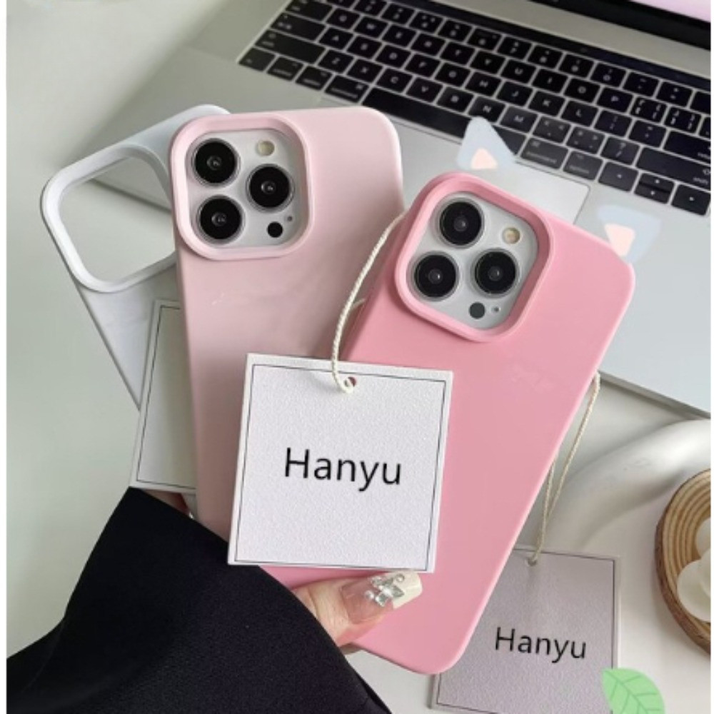 ใหม่สีเทาสีชมพูซิลิโคนเหลวป้องกันเคสโทรศัพท์สําหรับiphone 15 14 13 12 11 Pro Max X XS Max XR 7 8 14 15 Plusปลอกป้องกันการตกเต็มNonSlipกันกระแทกปกหลัง