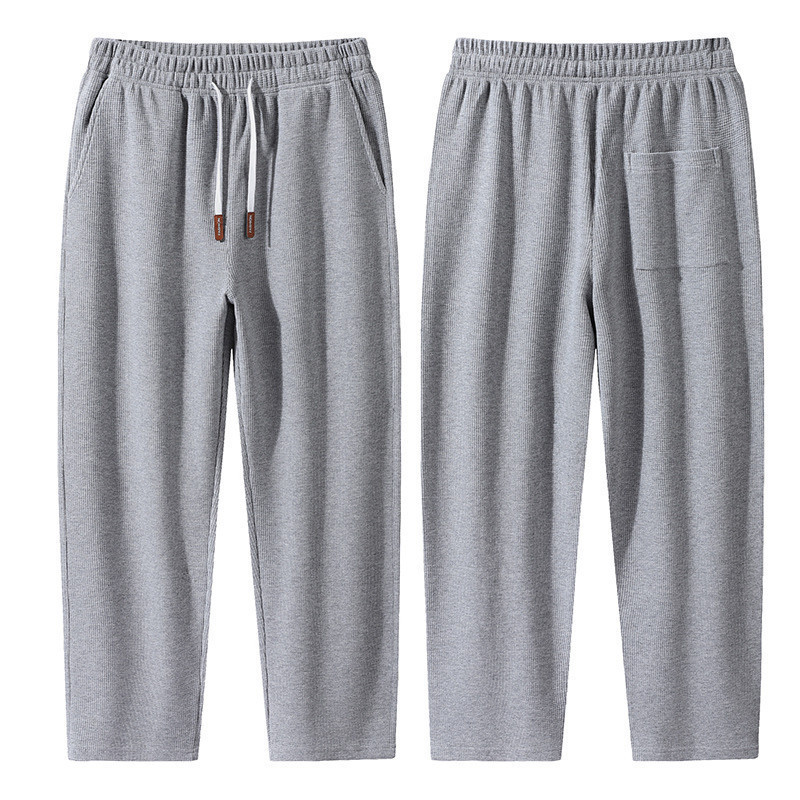 Handsome Men Pants Korean Style Long Pants Fashion Straight Leg Pants