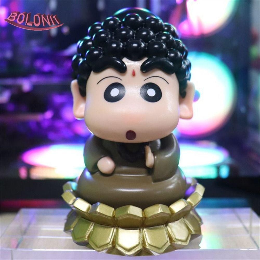 Bo ฟิกเกอร์ ฟิกเกอร์การ์ตูนชินจัง Cos Sakyamuni Shinnosuke Nohara น่ารัก ขนาด 12 ซม. สําหรับตกแต่งบ้าน