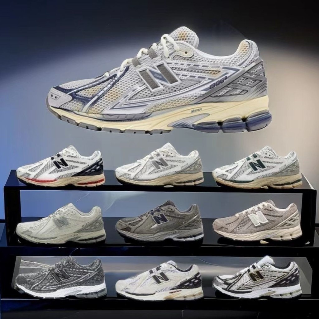 Rvlu Dbearflagship ใหม่ NB 1906R แฟชั่นผู้ชายผู้หญิงคลาสสิกคู่กีฬารองเท้าวิ่ง Breathable กีฬารองเท้าจ๊อกกิ้งสบายๆ