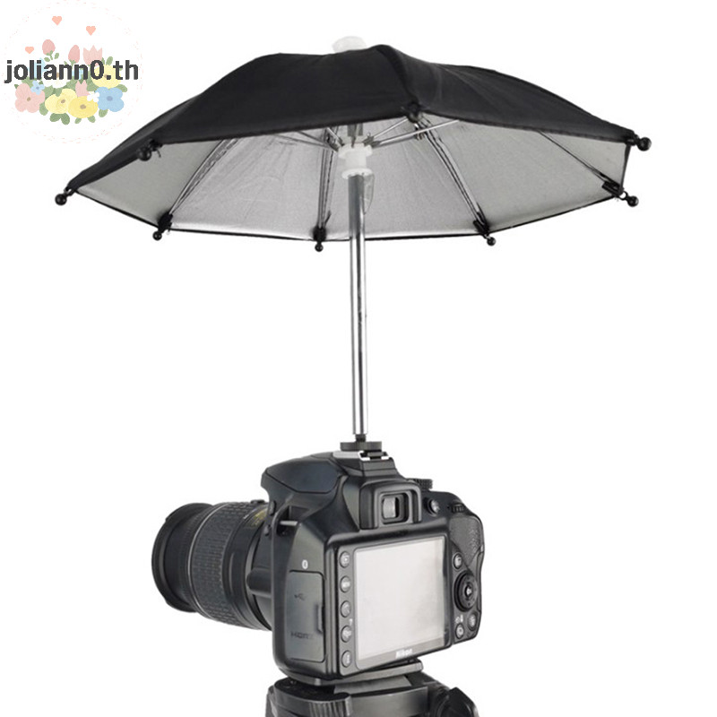 Joliann0 สีดํากล้อง Dslr ร่มบังแดด Rainy Holder สําหรับกล้องทั่วไป Photographic th - รูปที่ 2