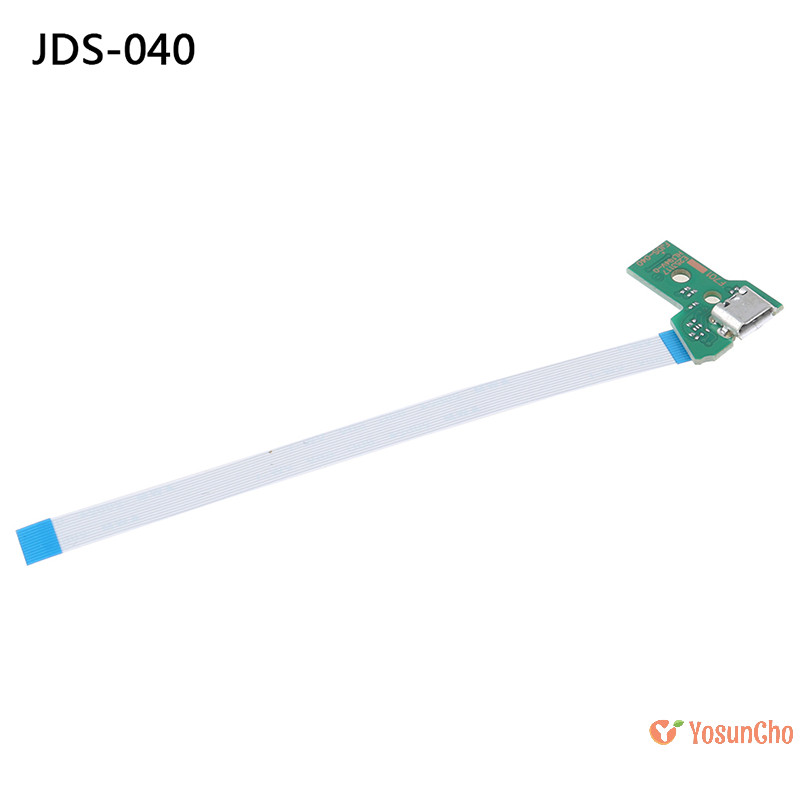 Yosuncho] แผงวงจรซ็อกเก็ตพอร์ตชาร์จ USB 12Pin JDS 011 030 040 สําหรับคอนโทรลเลอร์ PS4 ใหม่