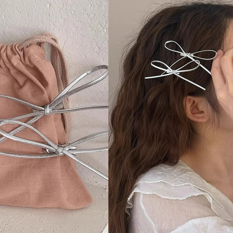 สาวน่ารักน่ารักเงินกุทัณฑ์กิ๊บกิ๊บอุปกรณ์เสริม