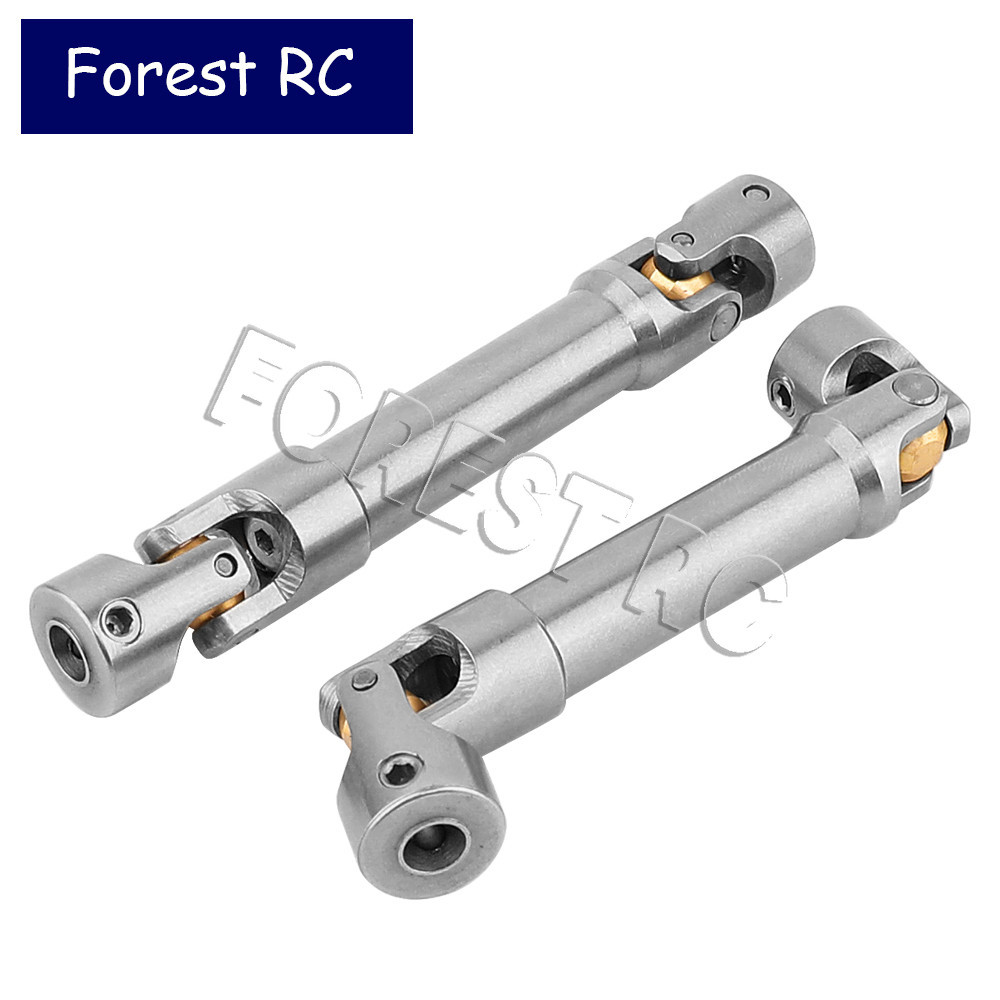 ไดรฟ์เพลาสแตนเลส Heavy-Duty Driveshafts สําหรับ Axial SCX10 PRO AXI03028 1/10 RC รถ Crawler อัพเกรด