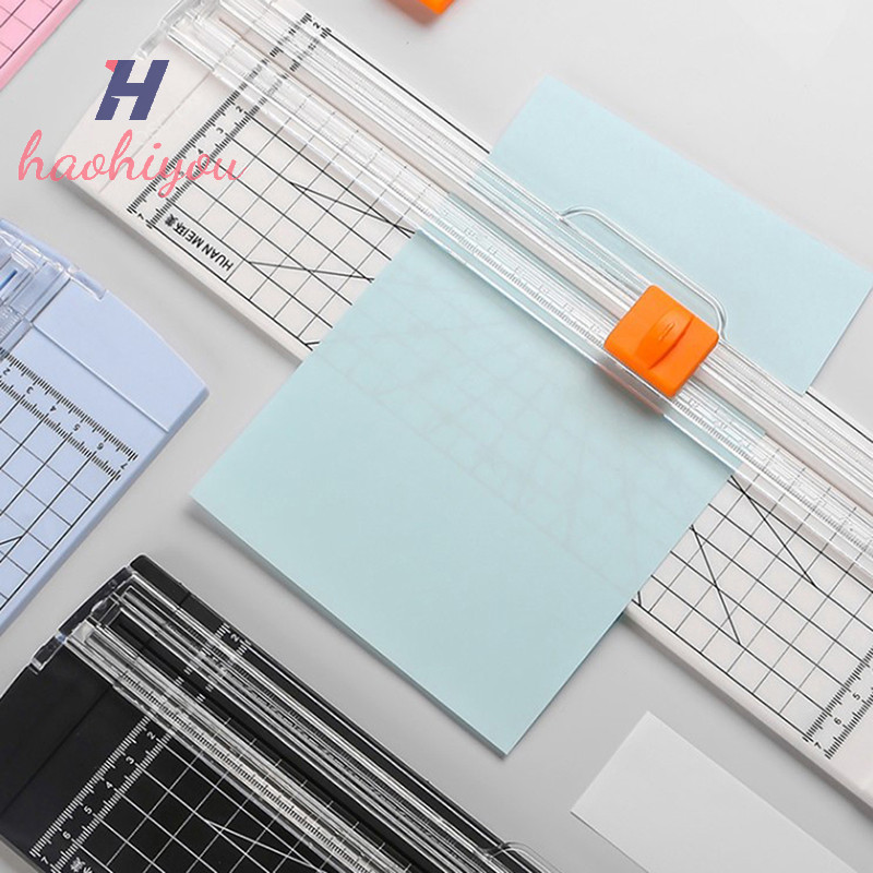 <haohiyou> เครื่องตัดกระดาษ A4 เครื่องตัดกระดาษ Art Trimmer งานฝีมือภาพสมุดภาพใบมีด