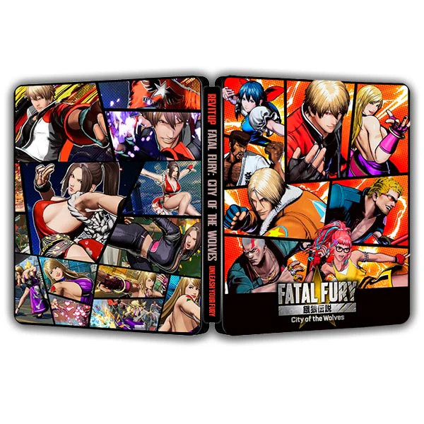 FATAL FURY City of the Wolves | | สําหรับหนังสือเหล็ก PS4/PS5 | ONi Fantasy Box(เฉพาะSteelbook ไม่มี