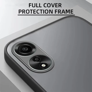 OPPO A60 A3X A3Pro เคส กันกระแทก เคสใส สําหรับ OPPO A60 4G 2024 A60 A79 A38 A18 A78 A58 A15 A16 A17 Reno12 Pro ผิวด้าน