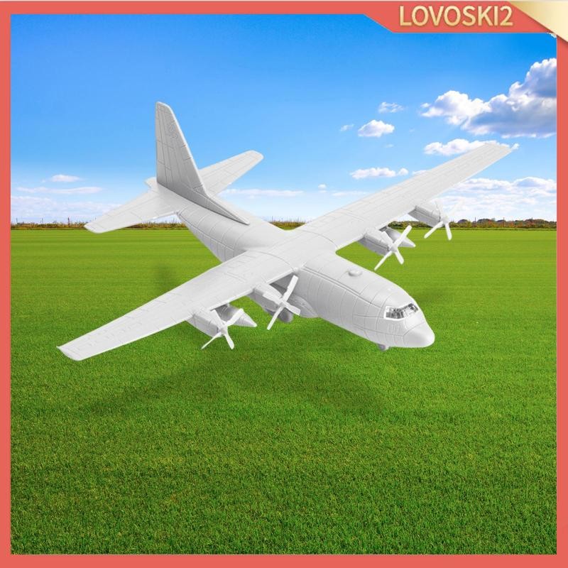 [Lovoski2] 1/144 เครื่องบินขนส่ง C130 เครื่องบินรุ่น 4D เครื่องบินขนาดเล็กของเล่น