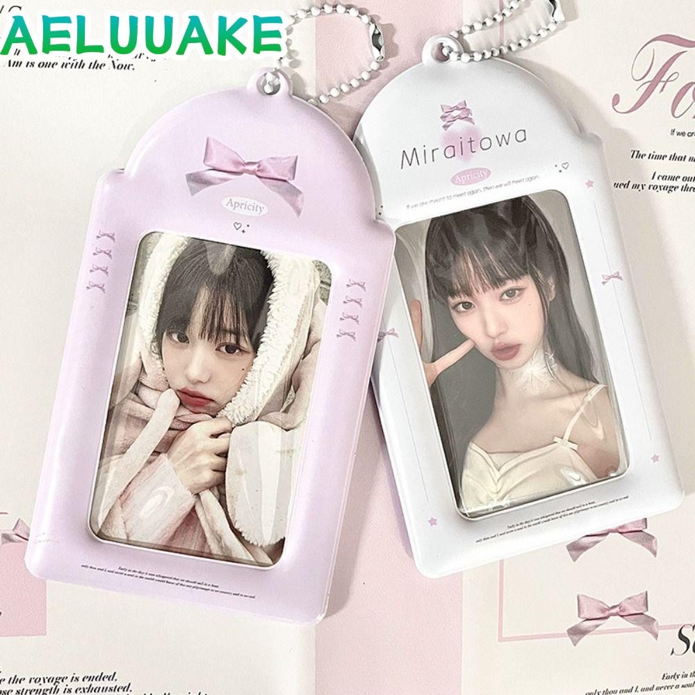 AELUUAKE อัลบั้มภาพKpop, Big Sweet Ballet Style Card Holders, A4/A5 Y2K Card Display Pendant Star Ch