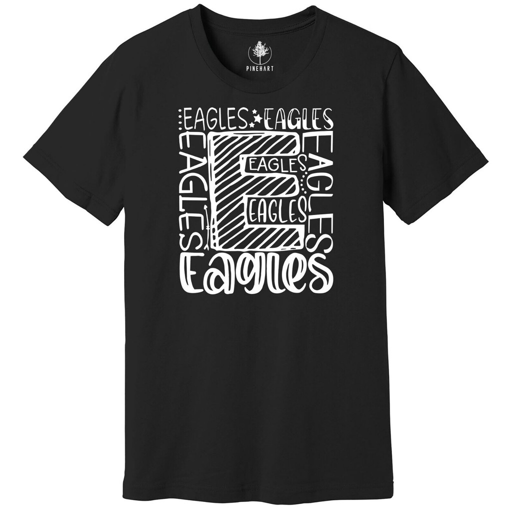 เสื้อยืด Team Mascot, เสื้อทีม Eagles, ฟุตบอล Eagles, พัดลม Eagles