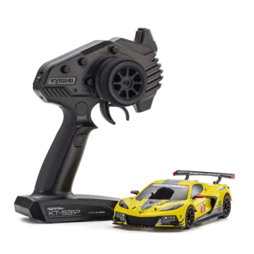 KYOSHO MINI-Z RWD Series RTR CHEVROLET CORVETTE C8R Yellow 32342Y ศูนย์ไทย.