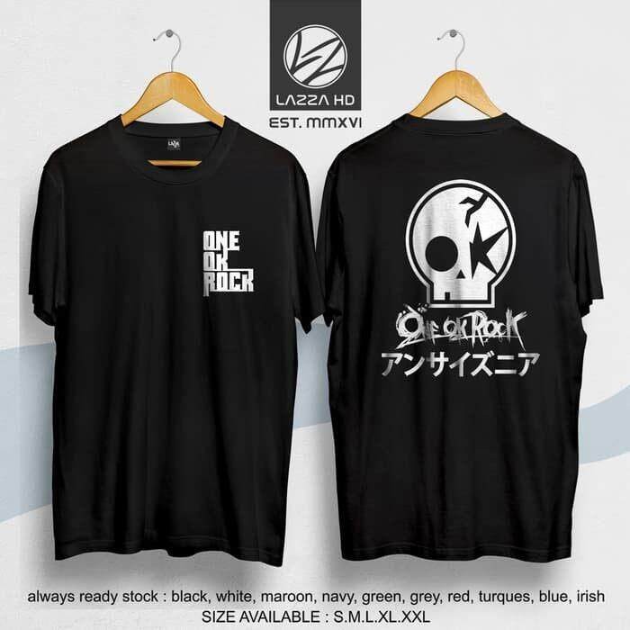 NEW✨ HOT🔥 [HOT] 2021 hot T-Shirt / Shirt / Tshirt Music One Ok Rock Distro Quality
