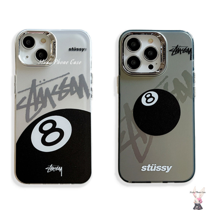 COD Case For iPhone 11 12 13 14 15 16 PRO MAX X XR XS MAX แฟชั่น stussy เคสมือถือ เปลือกอ่อน