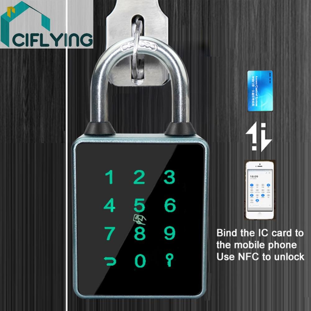 Tuya/ttlock APP กุญแจกันขโมย IP65 ล็อคอัจฉริยะกันน้ําสําหรับบ้านหอพัก [Ciflying.th]