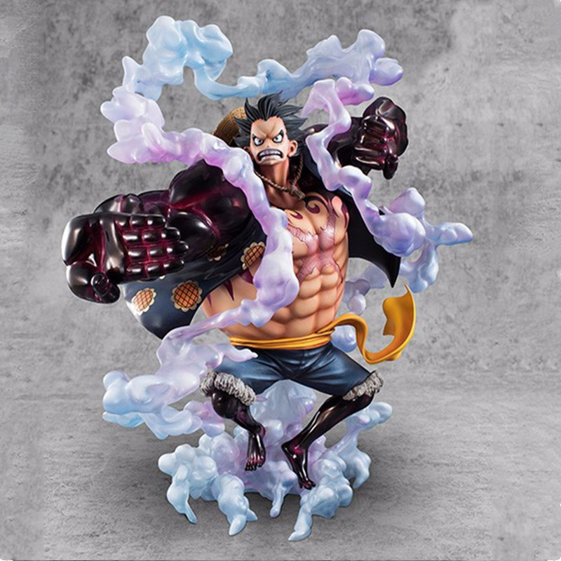 One Piece Super Big Gear Fourth Monkey D Luffy Statue Figure No Box