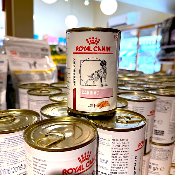 ROYAL CANIN - DOG CARDIAC CAN (410G) รอยัลคานิน อาหารกระป๋องสำหรับสุนัขโรคหัวใจ