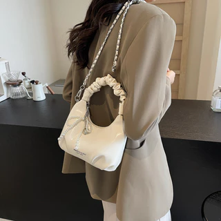 กระเป๋าสะพายไหล่มือถือลําลองสําหรับผู้หญิง High-End Cloud Crossbody Bag