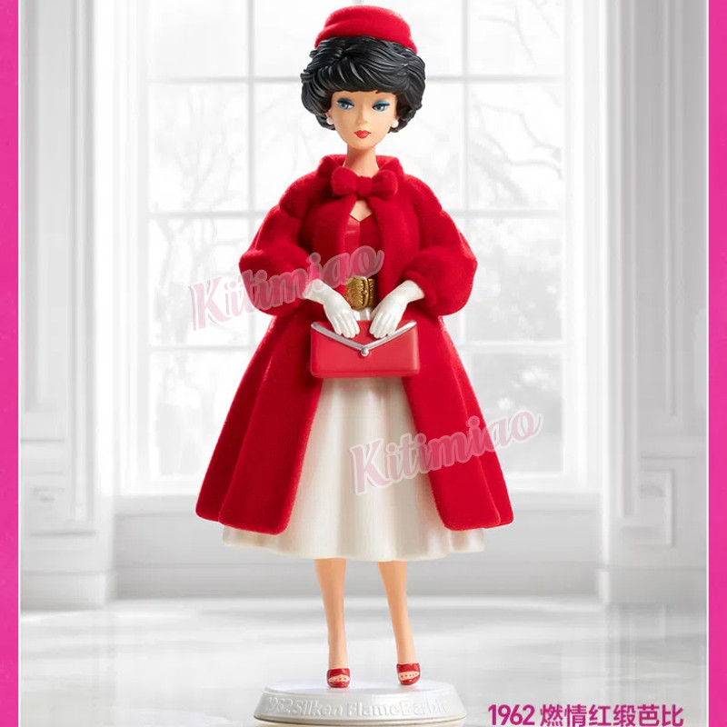 Kitimiao POPMART ตุ๊กตาบาร์บี้แฟชั่นซีรีส์ของเล่นทํามือตุ๊กตาบาร์บี้อินเทรนด์กล่องตาบอดเครื่องประดับของขวัญ - รูปที่ 4