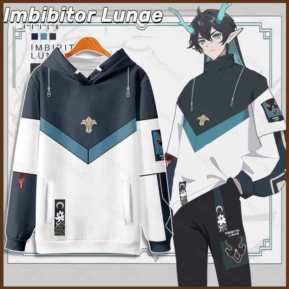 Bh2 Honkai: Star Rail อะนิเมะคอสเพลย์เสื้อแขนยาว 3d แจ็คเก็ต Imbibitor Lunae Unisex Outerwear Plus ขนาด Hoodie H