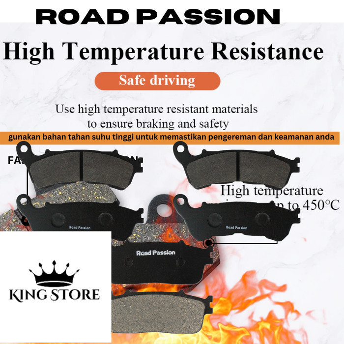 ผ้าเบรค HONDA VFR 800 Crossrunner 800 CB1000R CB 1000 R ABS 08-16