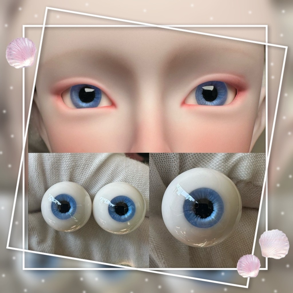 BJD เรซินตาพลาสเตอร์โฮมเมด ob11 1/3 1/4 1/6 BJD ตาตาตารูปแบบตาจำลอง
