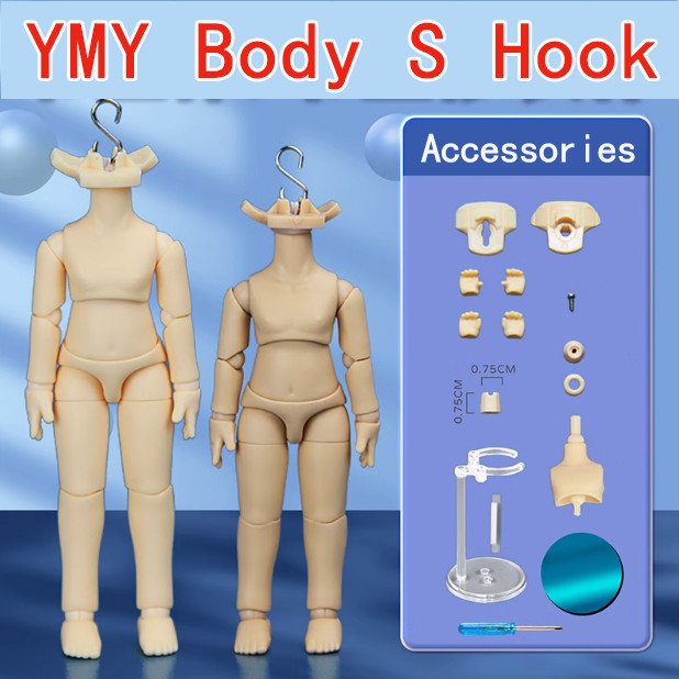 Gsc Nendoroid Doll Body YMY 1/12 BJD Moving Joint Doll Adapt GSC Clay Man BJD molly