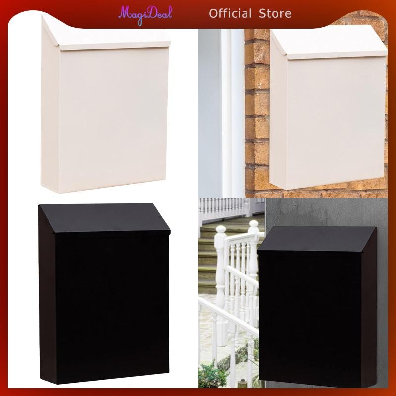 Magideal กล่องรับจดหมายติดผนัง Drop Box พร้อมล็อคโลหะ รูปที่ 8