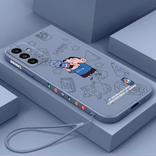 เคส Samsung A05S / Samsung A13 5G / Samsung A04S / A14 / A15 / A16 / A24 / A25 / A34 / A35 / A54 / A55 5G tpu ฟรีเชือกเส้นเล็กแฟชั่นเคสโทรศัพท์แบบนิ่ม KCXX