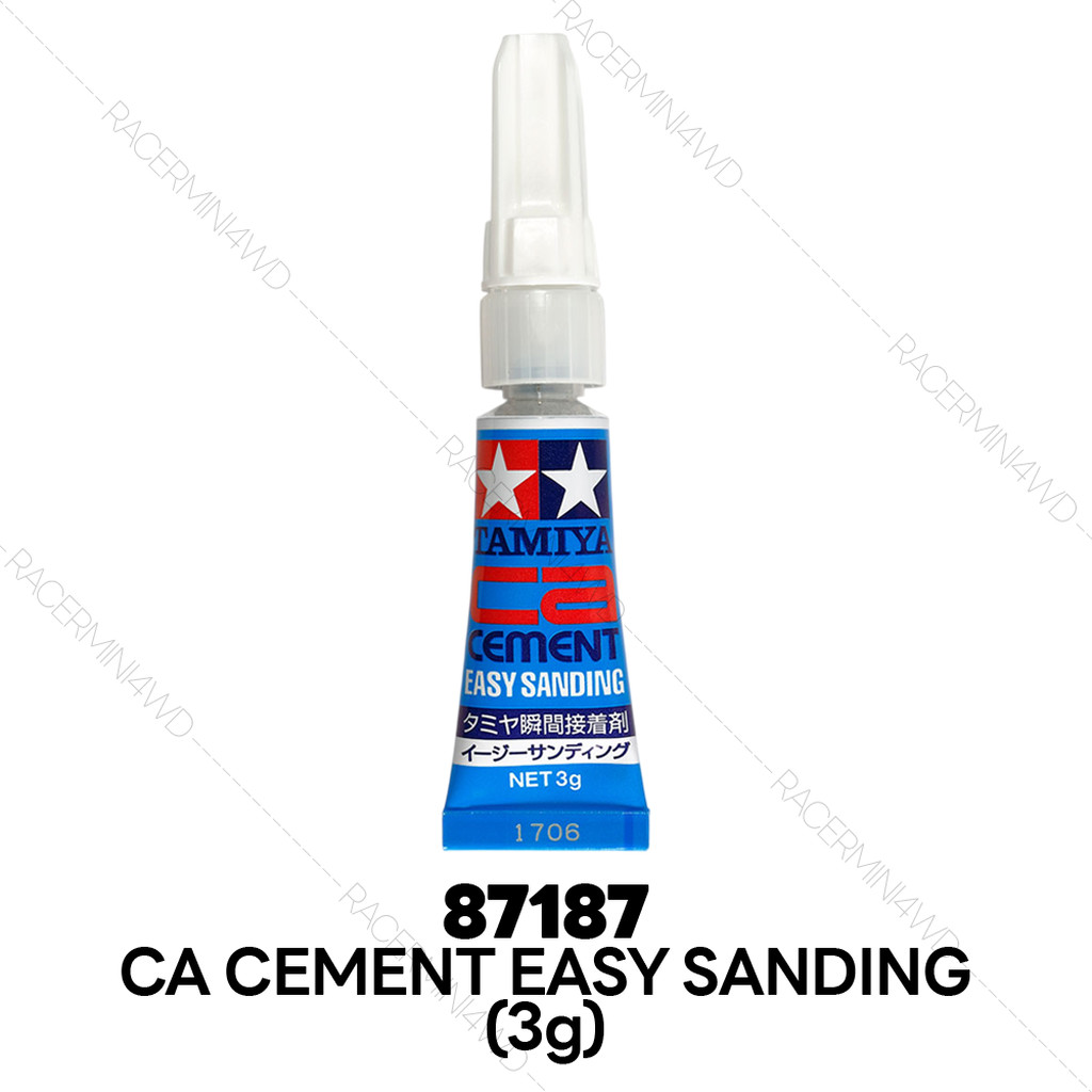 TAMIYA 87187 CA Cement (Easy Sanding,3g)