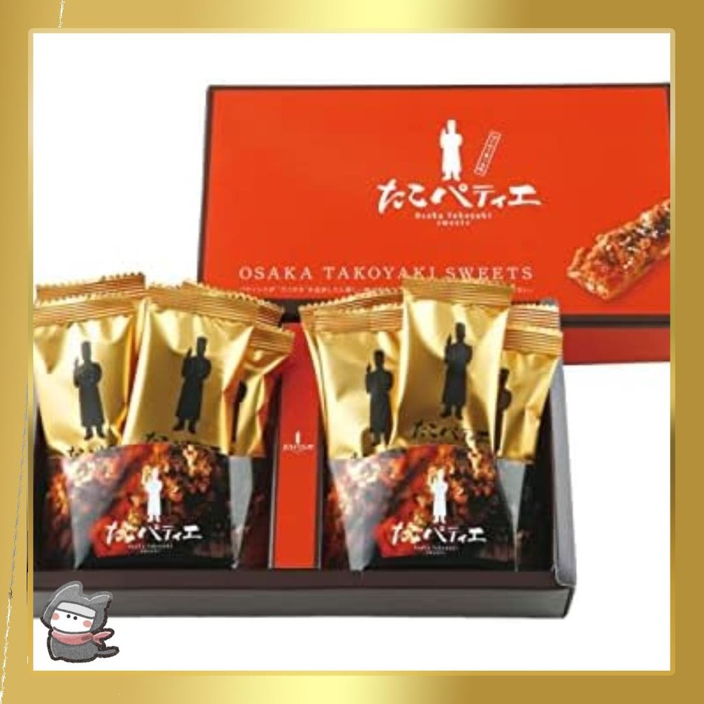 (Direct from Japan)HyogetSudo Tako Patier (12 ชิ้น) ของที่ระลึกขนมญี่ปุ่น