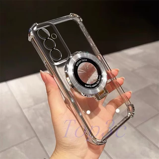 เคส Samsung A56 5G/A36/A26/A16 5G/A06/A05/A15/A25/A35/A55 5G Bracket สไตล์ถุงลมนิรภัย anti drop เคสโทรศัพท์โปร่งใส CDSJ