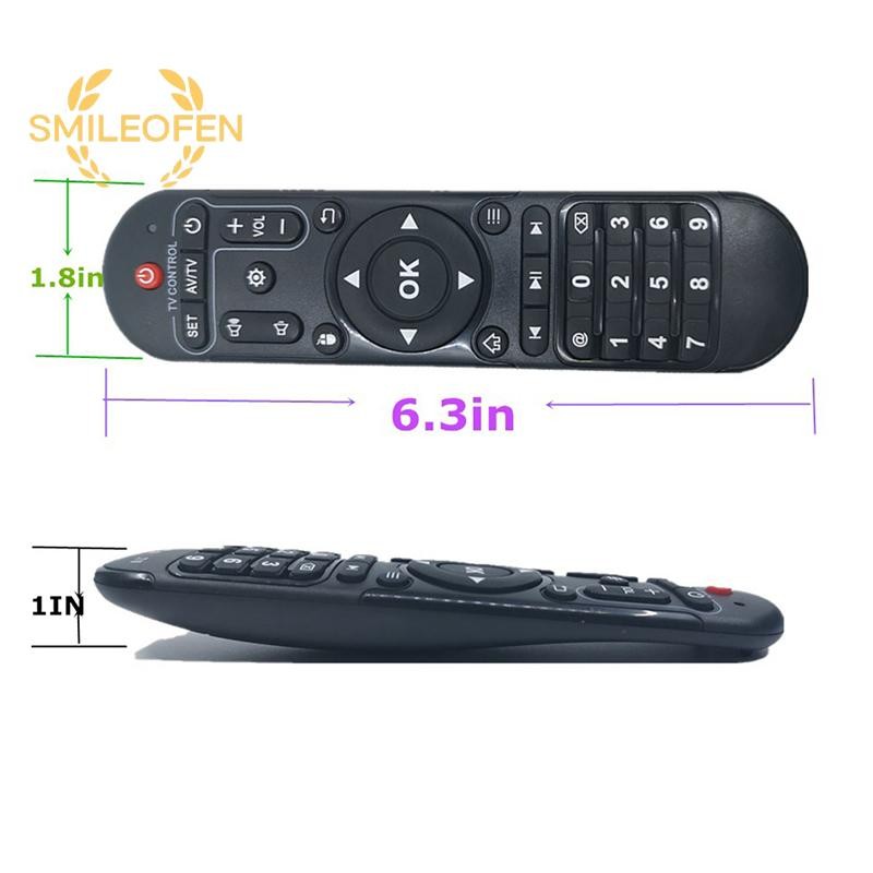 [Smileofen] การเปลี่ยนรีโมทคอนโทรลสําหรับ X96 MAX X98 PRO X92 Controller Android TV Box ใหม่