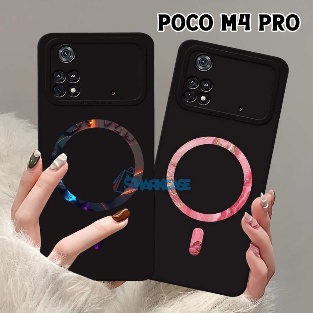 HP [SHARK CASE] Softcase REDMI POCO M4 PRO 4G M3 M4 M5 M5S M3 PRO 5G NOTE 13 12 11 11S 10 10S 9 8 7 