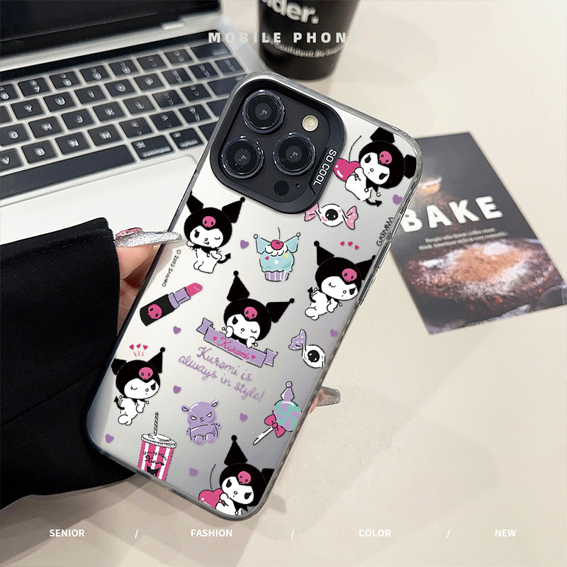 พร้อมสง เคสไอโฟน16 ลายคุโลมีเต็มจอ เคสแฟชั่น case for รูปที่ 5