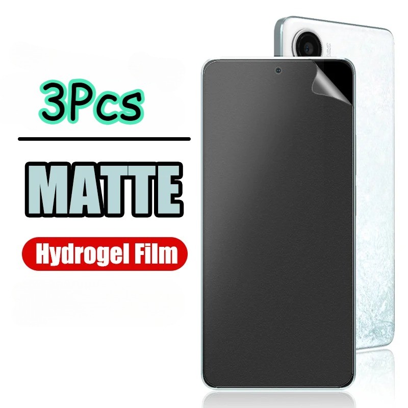 3PCS Frosted Hydrogelป้องกันหน้าจอสําหรับOukitel P1 G1 C58 C57s C57 C53 C51 C50 C38 C37 C36 C35 C33 
