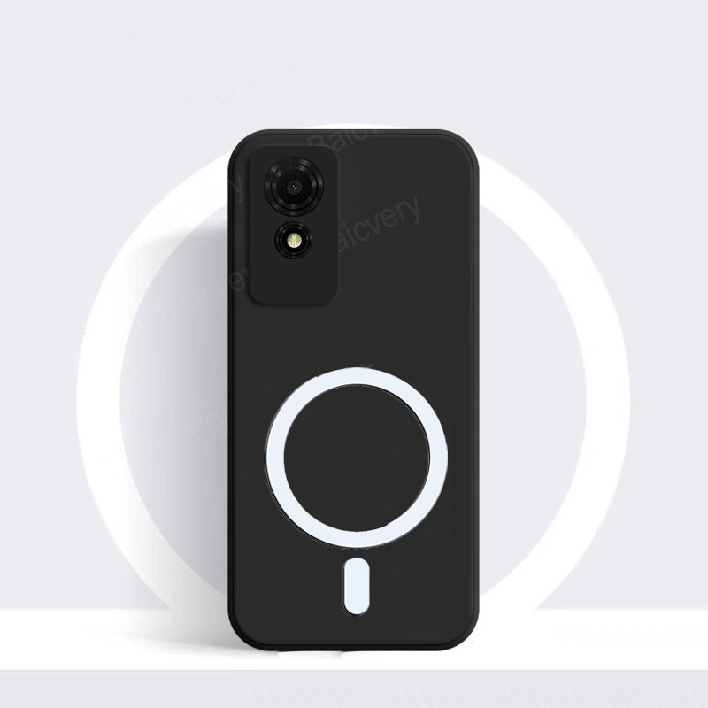 สําหรับ TCL 501 T433D T433E 50 5G Soft TPU ซิลิโคนสีดํา Matte โทรศัพท์ฝาครอบป้องกัน Glitter ไร้สายสต