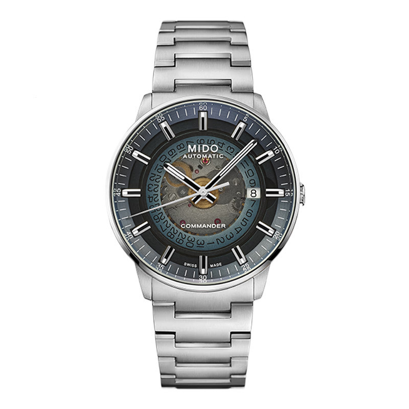 Mido Commander Phantom Seriesm021.407.11.411.01 นาฬิกาข้อมือ เส้นผ่าศูนย์กลาง 40 มม. สําหรับผู้ชาย