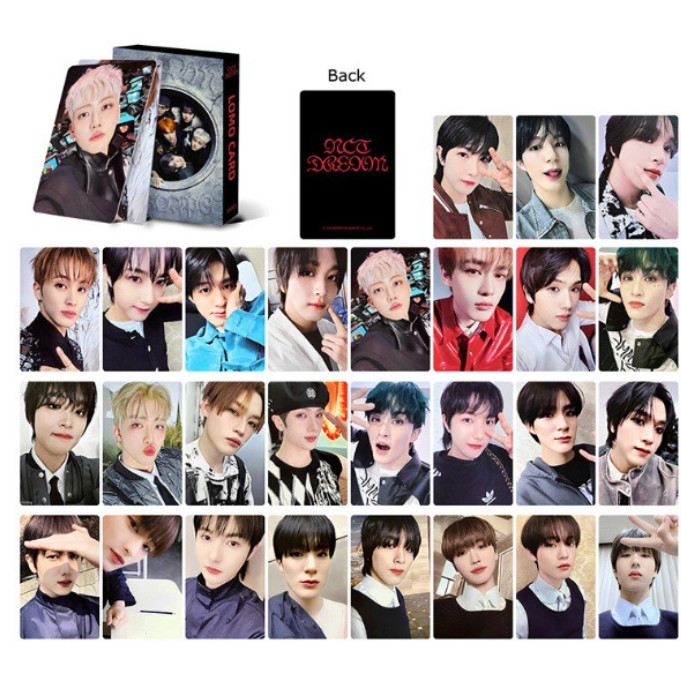 55pcs NCT DREAM Lomo Cards DREAM( )SCAPE Album Photocards Mark RENJUN Jeno HAECHAN JAEMIN Chenle Jisung Kpop Postcards