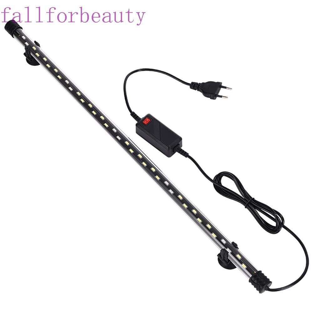 Fallforbeauty โคมไฟใต้น้ํา ปลั๊ก EU US 18-58 ซม. สําหรับตกแต่งตู้ปลา น้ําจืด