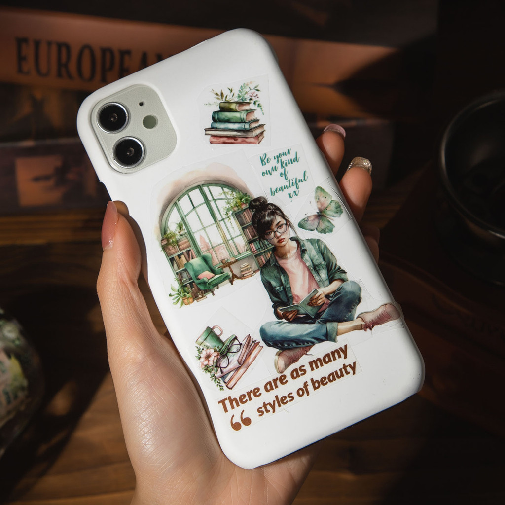 Mr. Paper 200 ซม./โรล เทปกันน้ำ ชุดตก แต่งเวลาอ่านอบอุ่น คุณสมบัติการประกอบบัตรเครดิตแบบสร้างสรรค์ โทรศัพท์มือถือ การ์ดอวยพร แก้ว เทปตก แต่ง